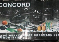 Juego de Ollas de 6 piezas, con un juego de utensilio